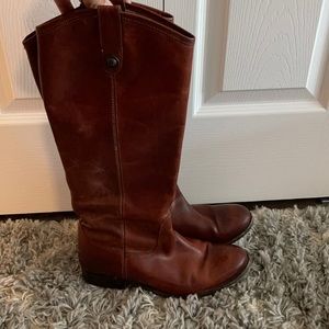Ladies FRYE Melissa riding boots sz 7.5